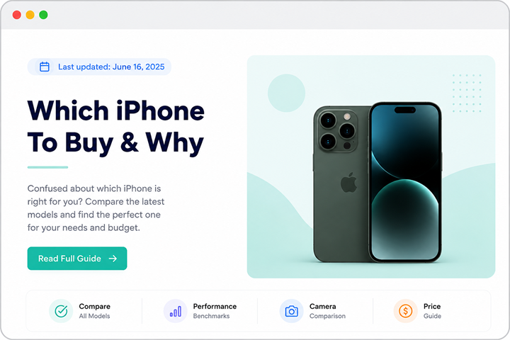 Refresh. Relevance. Results.