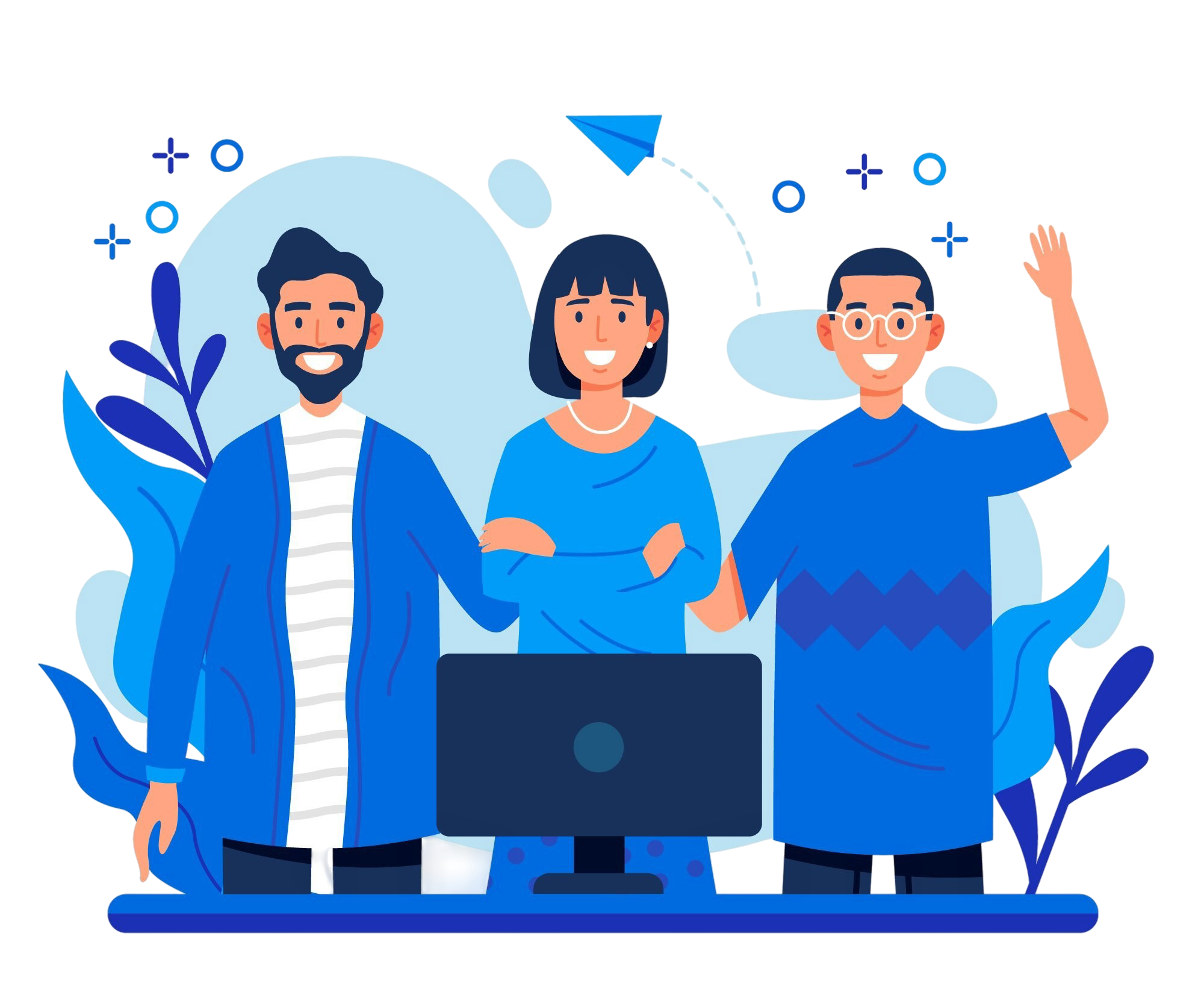 teamwork-concept-landing-page